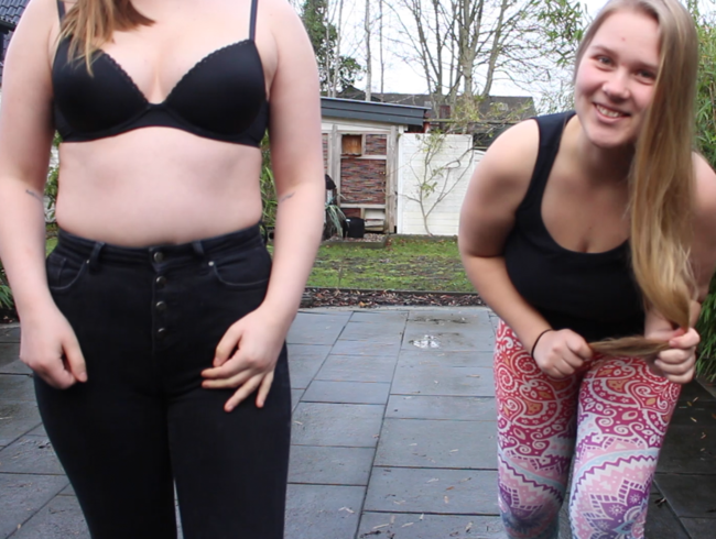 Zwei Girls - doppelt so viel Natursekt!