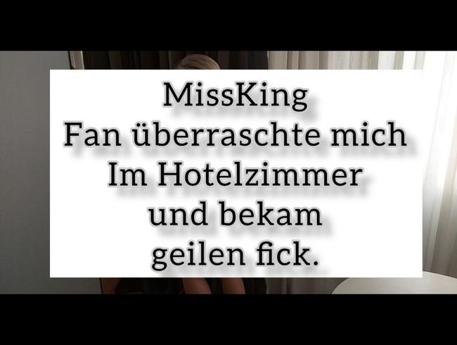 Fan überraschte mich im Hotelzimmer und bekam geilen fick