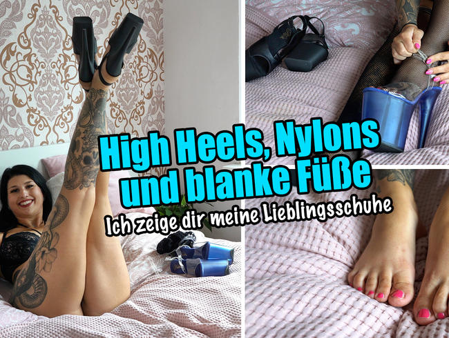 High Heels, Nylons und leere Füße - Ich zeige dir meine ...