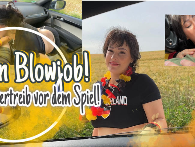 Fan Blowjob! Zeitvertreib vor dem Spiel!