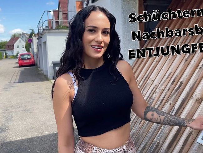 Schüchternen Nachbarsbubi ENTJUNGFERT!