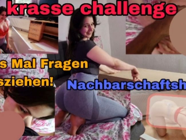 Regal Aufbau gegen Kleidung! Wie frech ist ER denn??