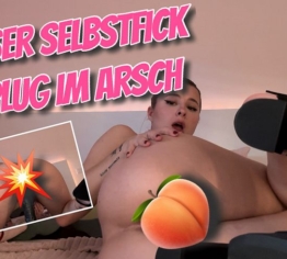 Krasser Selbstfick mit Plug im Arsch ! So einen Orgasmus hatte ich lange nicht mehr !