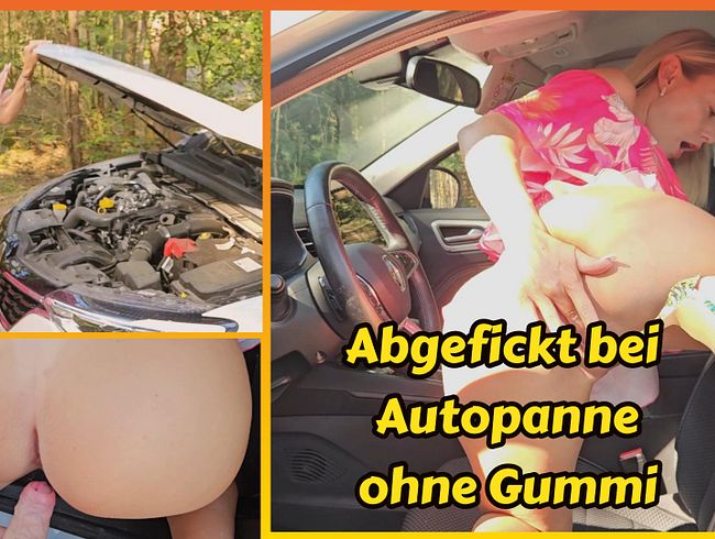 Autopanne Spaziergänger fickt mich ohne Gummi Doggy ab.