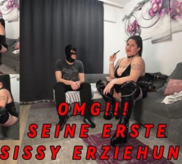 Omg!! Sven wird zum Ersten Mal zur Sissy / Verwandlung und Erziehung zur HOBBYHURE!